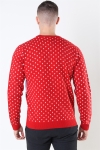 Only & Sons Xmas 7 Funny Top Strik Pompeian Red