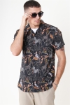 Only & Sons Gabrial S/S Animal Viscose Shirt Black/Zoo Print