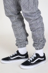 Urban Classics Glencheck Cargo Pants White/Black