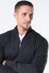 Jeff Argento Half Zip Strik Charcoal