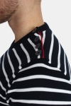 Kronstadt Oscar Stripe Knit Navy/Off White