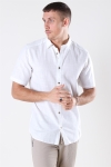 Only & Sons Slub SS Linen Look Shirt White