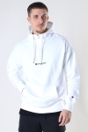 Champion Half Zip Hooded Sweatshirt WHT