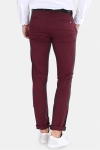 Kronstadt Daniel Stretch Chino Pants Dark Bordeaux