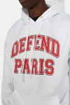 Defend Paris 92 Hoodies Sweatshirts Capuche White