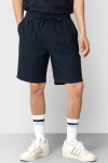 Clean Cut Copenhagen Barcelona Julius Seersucker Shorts Navy