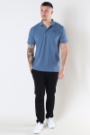 Kronstadt Albert Organic/Recycled polo Sea Blue