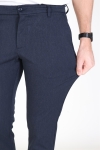 WoodBird Steffen Mel. Pant Navy Mel