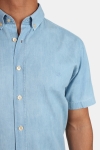 Clean Cut Ray Chambre SS Shirt Light Blue