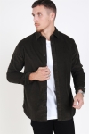 Selected Craig Cord Shirt Black Ink