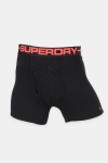 Superdry Sport Boxershorts Double Pack Flint black/black