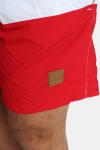 Urban Classics Color Block Badeshorts Firered/Navy/white