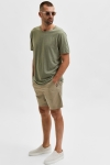 Selected SLHCOMFORT-HOMME FLEX SHORTS W NOOS Chinchilla