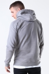 Denim Project Logo Hoodie Mid Grey