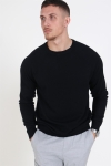 Only & Sons Mikkel Soft Crew Raglan Knit Black