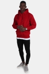 Basic Brand Hooded Sweatshirts Red