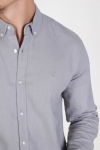 Clean Cut Copenhagen Cotton Linen Shirt Light Grey