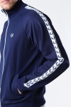 Fred Perry Taped Track Jakke Carbon Blue