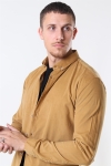 Lindbergh Corduroy Shirt Camel