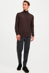 Jack & Jones JJEEMIL KNIT ROLL NECK NOOS Mulch