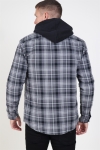 Solid Arvid LS Check Shirt Black