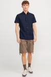 Jack & Jones Summer Linen Shirt SS Navy Blazer