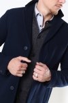 Selected Hagen Wool coat Dark Sapphire