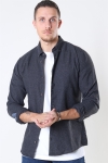 Only & Sons Edin LS Flannel Twill Shirt Black