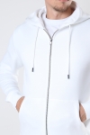 Jack & Jones STAR BASIC SWEAT ZIP HOOD Cloud Dancer