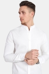 Kronstadt Johan Oxford Henley Dyed Shirt Off White