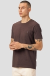 Clean Cut Copenhagen Kolding Organic Tee S/S Dark Brown