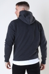 Kronstadt Lars Organic/Recycled hoodie Charcoal mel