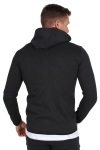 Only & Sons Vinn Zip Hood Sweatshirts Dark Grey Melange