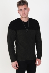 Only & Sons Sato 5 Colorblock Crew Neck Knit Rosin