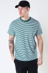 TOMMY JEANS TJM TOMMY CLASSICS STRIPE TEE Rural Green / White