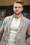 Jack & Jones MOULDER WOOL COAT Greige