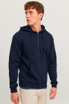 Jack & Jones JJEBRADLEY SWEAT ZIP HOOD NOOS Navy Blazer