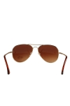 Fashion 1476 Pilot Sunglasses Gold/Brown