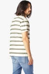 Clean Cut Copenhagen Grant Striped Tee Ecru