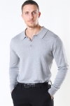 Jeff Acheletta Polo Strik Light Grey Mix