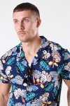 Solid Brando S/S Cuba Tropic Shirt Insignia Blue