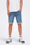 ONLY & SONS PLY LIFE JOG BLUE SHORTS PK 8584 NOOS Blue Denim