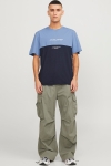 Jack & Jones Ryder Blocking Tee SS Pacific Coast