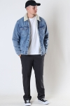 ONLY & SONS LOUIS TEDDY JACKET Blue Denim