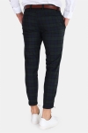 Gabba Pisa Chino Check Pants Navy Green