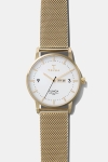 Triwa Ivory Klinga Watch Gold Mesh