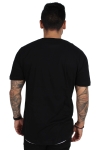 Liebhaveri Vintage Mens Longline T-shirt Black