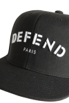 Defend Paris Cap Black/White