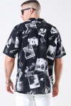 Jack & Jones Jaden Shirt S/S Black Tap Shoe Fit