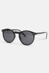 Fashion Panto Solbrille Blank Black.